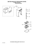 Diagram for 05 - Motor And Ice Container Parts