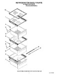 Diagram for 03 - Refrigerator Shelf Parts