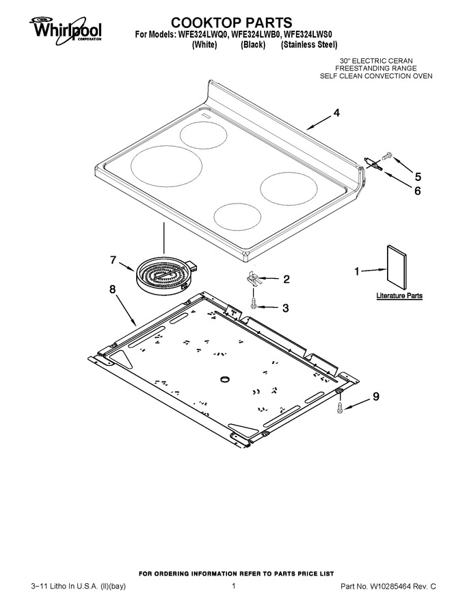 Diagram for WFE324LWB0