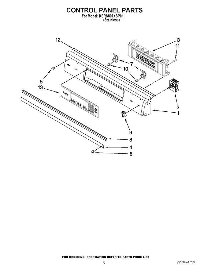 Diagram for KERS807XSP01