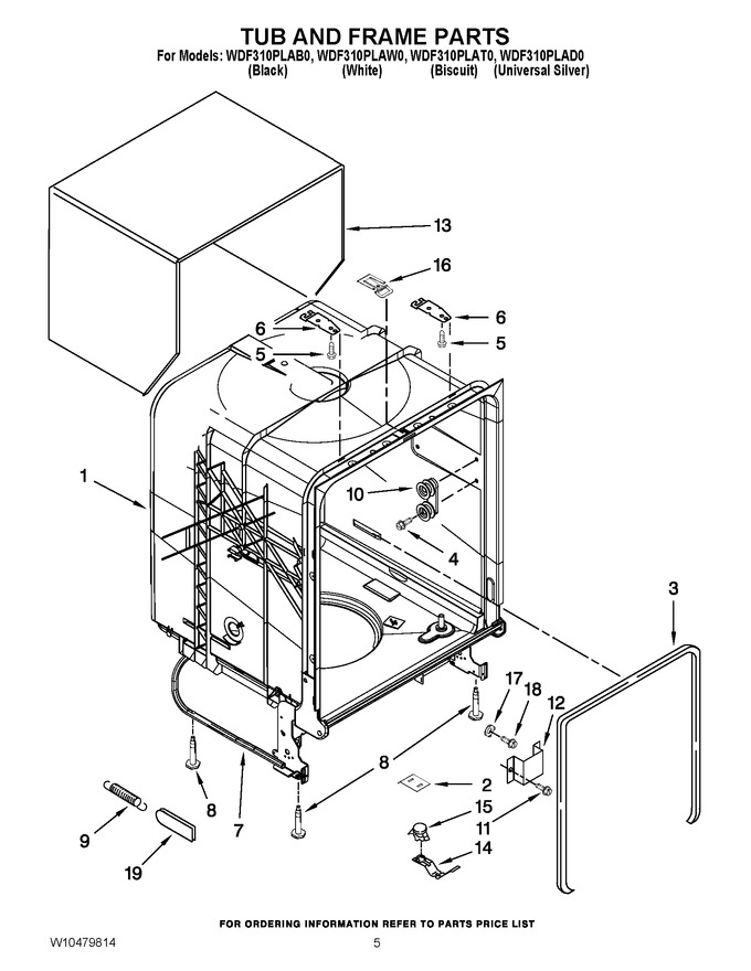 Diagram for WDF310PLAB0