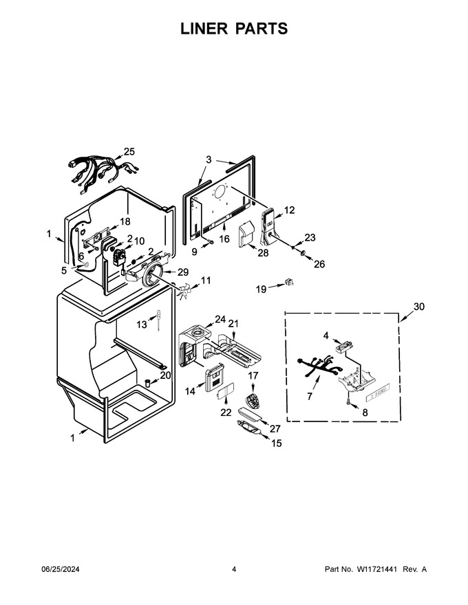 Diagram for WRT311FZDT04