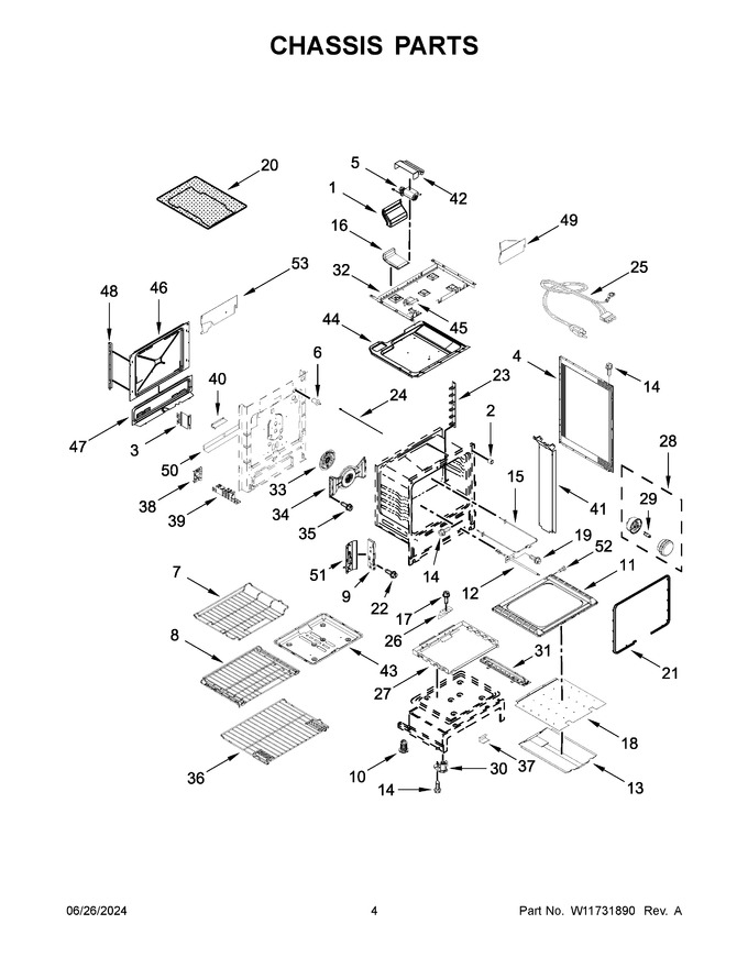 Diagram for JGS1450ML1
