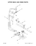 Diagram for 06 - Upper Wash And Rinse Parts