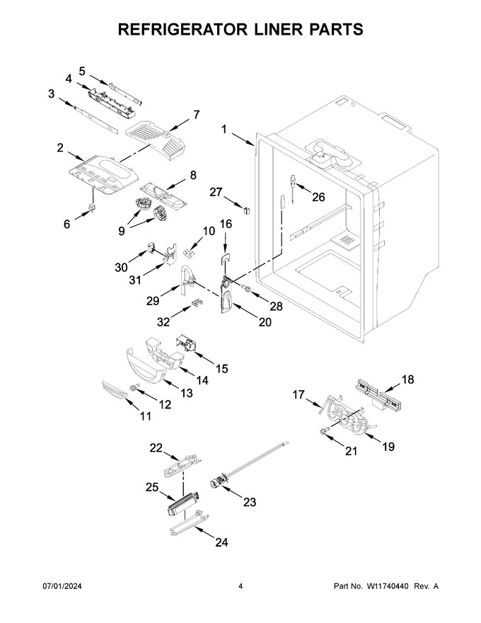 Diagram for WRF540CWHW10