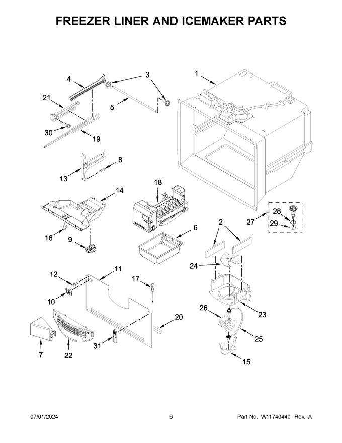 Diagram for WRF540CWHW10