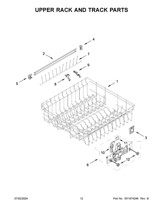 Diagram for WDT750SAKV1