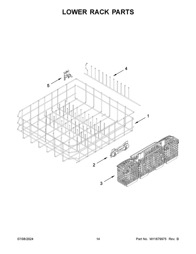Diagram for WDT750SAKB2
