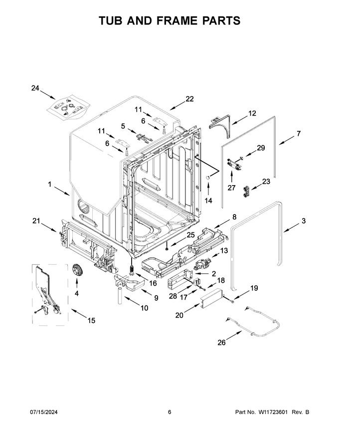 Diagram for WDTA50SAKB3
