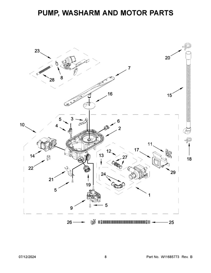 Diagram for WDT740SALB2