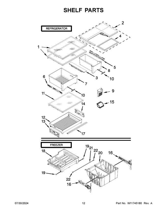 Diagram for WRF560SFHW05
