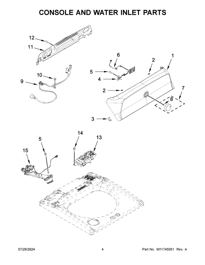 Diagram for WTW5015LW1