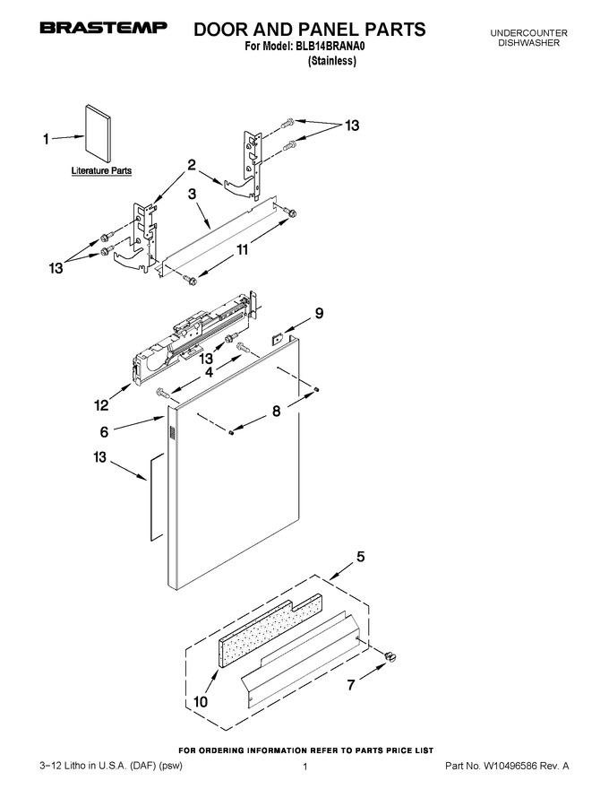 Diagram for BLB14BRANA0