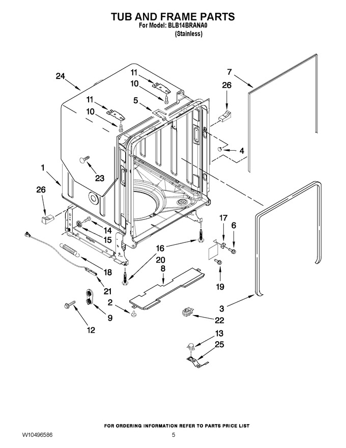 Diagram for BLB14BRANA0