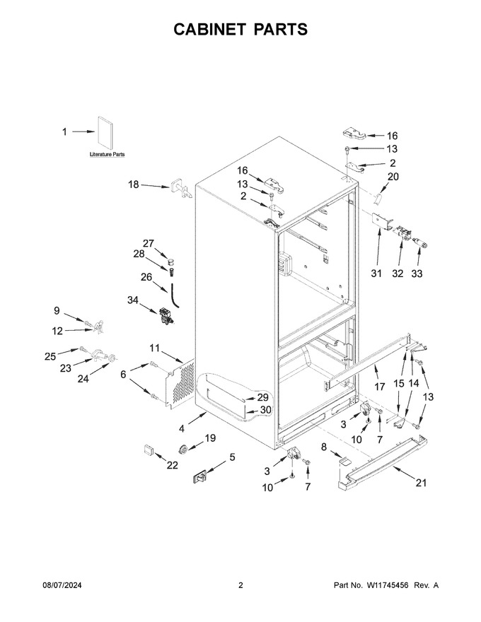 Diagram for WRF560SMHW05