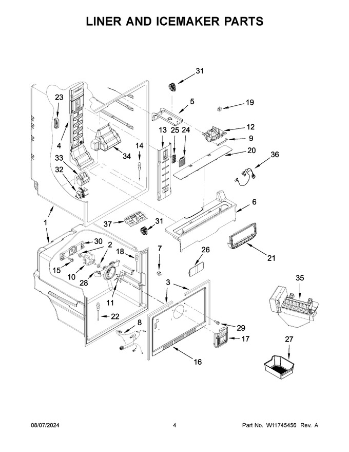 Diagram for WRF560SMHW05