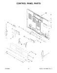 Diagram for 03 - Control Panel Parts