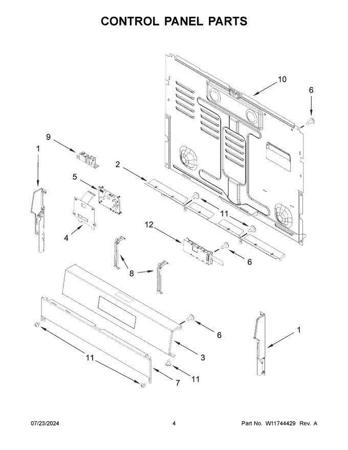 Diagram for WFGS5030RW0