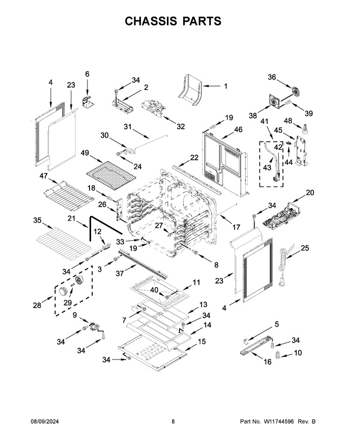 Diagram for WFGS7530RB0