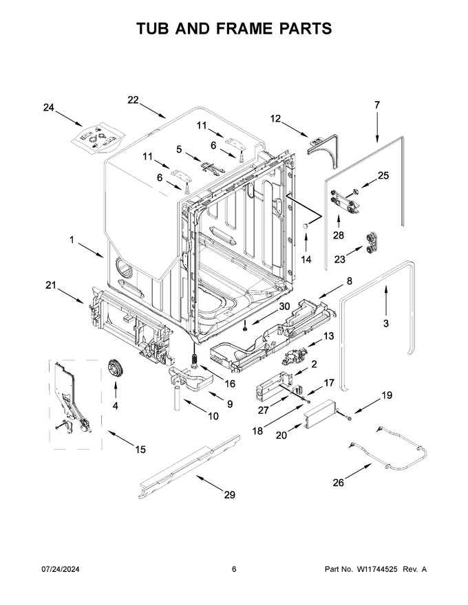 Diagram for KDFE304RBS0