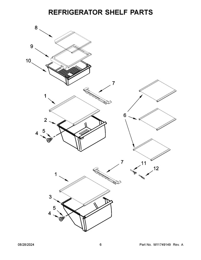 Diagram for WRS331SDHW07