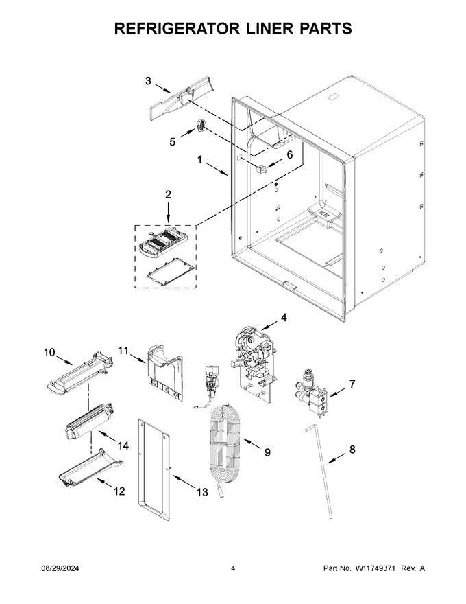 Diagram for WRFF3436RV00
