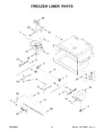 Diagram for 04 - Freezer Liner Parts