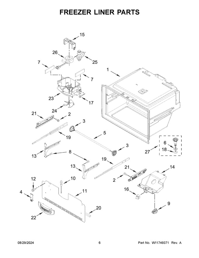 Diagram for WRFF3436RV00