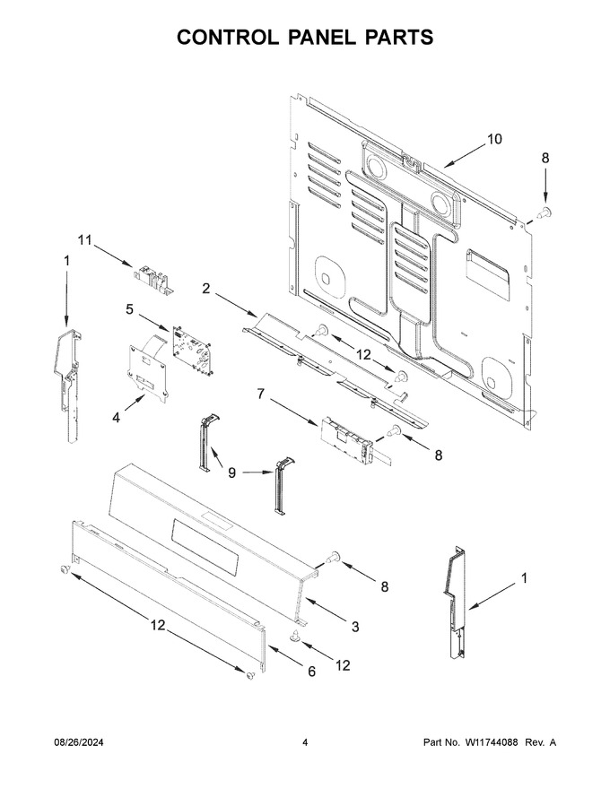 Diagram for MFGS4030RW0