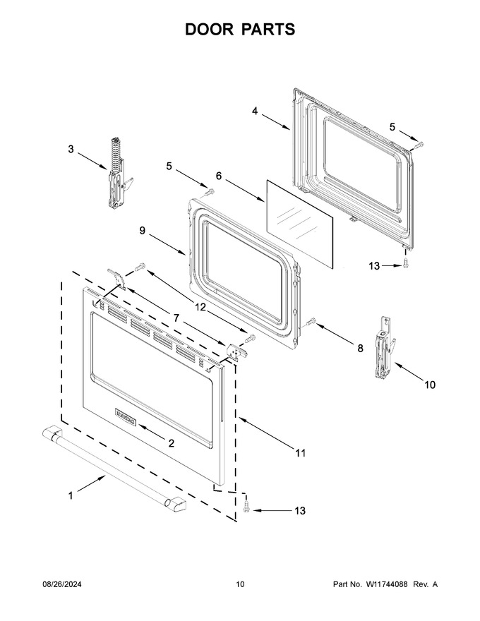 Diagram for MFGS4030RW0