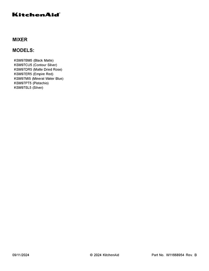 Diagram for KSM97CU5
