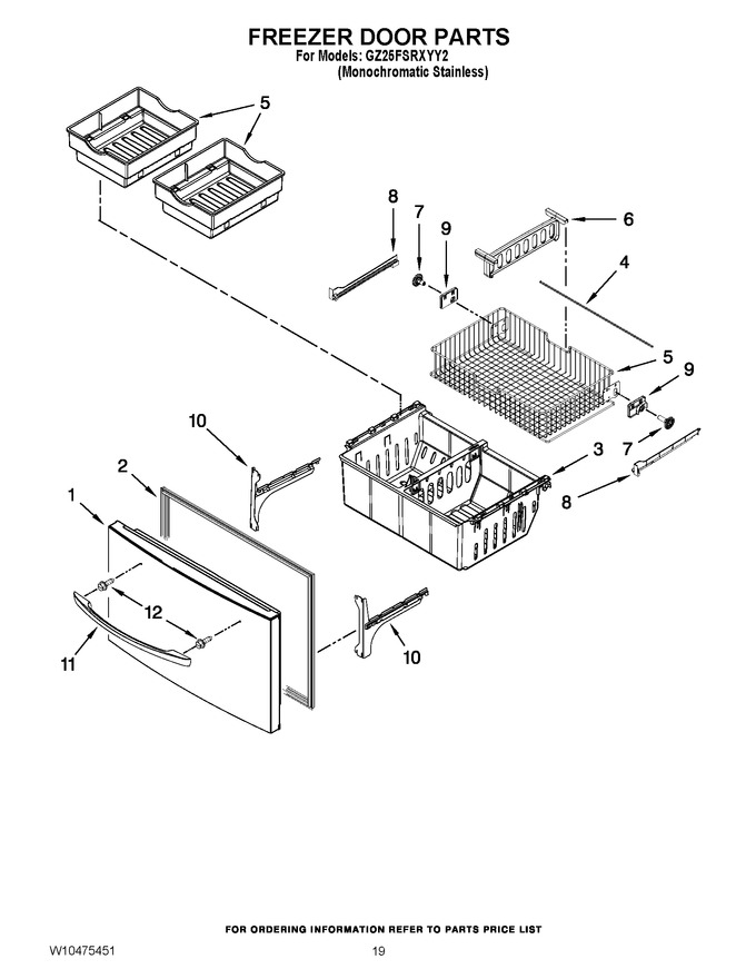 Diagram for GZ25FSRXYY2