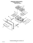 Diagram for 10 - Freezer Door Parts