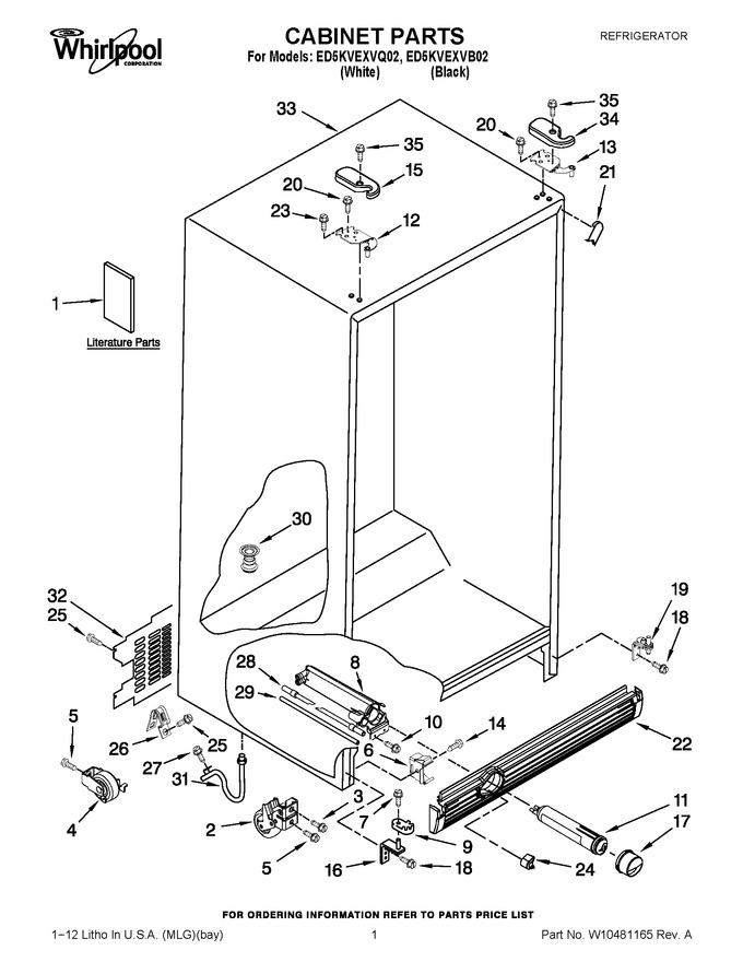 Diagram for ED5KVEXVQ02