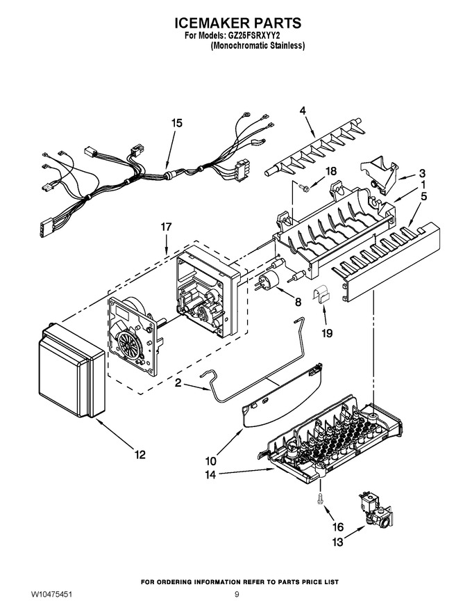 Diagram for GZ25FSRXYY2