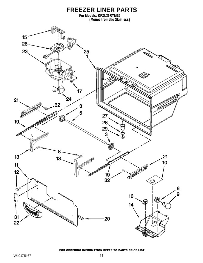 Diagram for KFXL25RYMS2