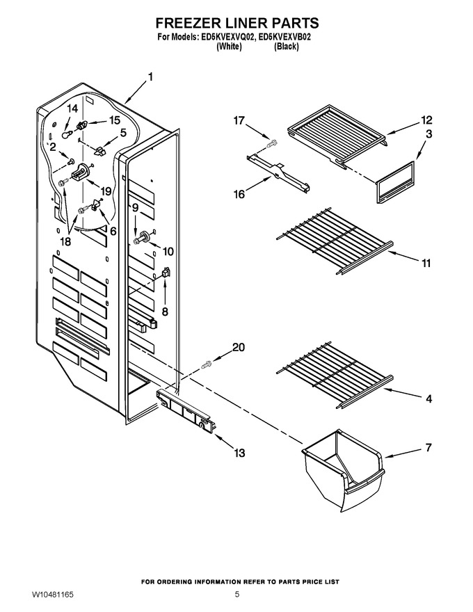 Diagram for ED5KVEXVB02