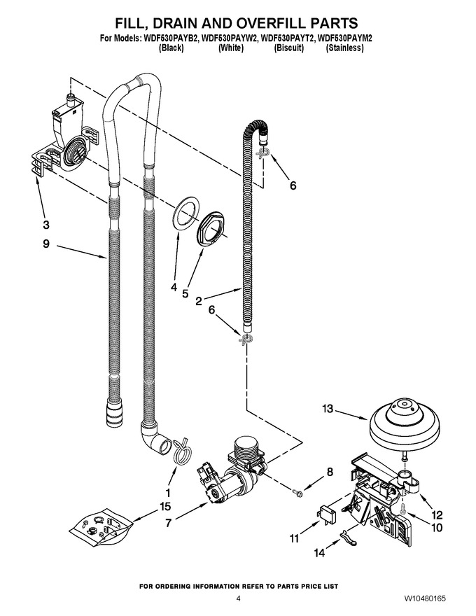 Diagram for WDF530PAYW2