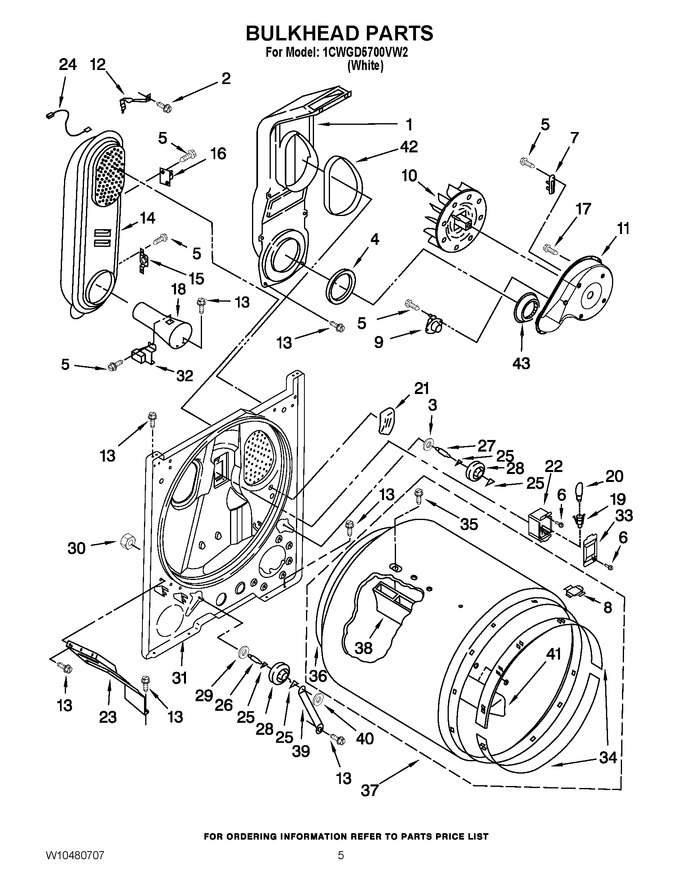 Diagram for 1CWGD5700VW2