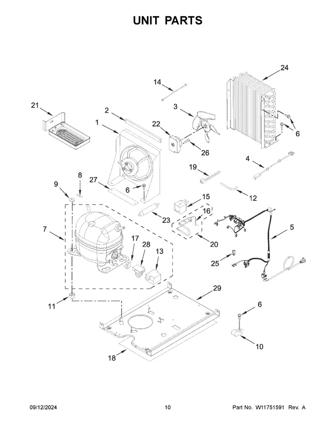 Diagram for WUI75X15HW02