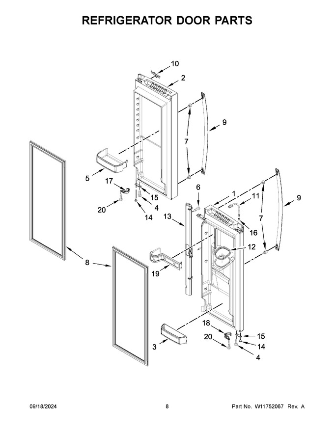 Diagram for WRMF3636RW00