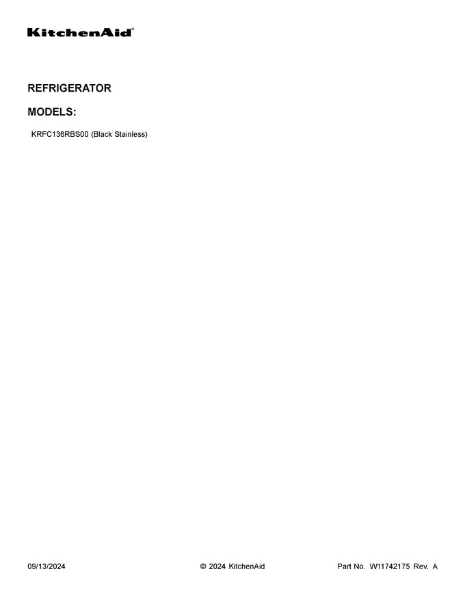 Diagram for KRFC136RBS00