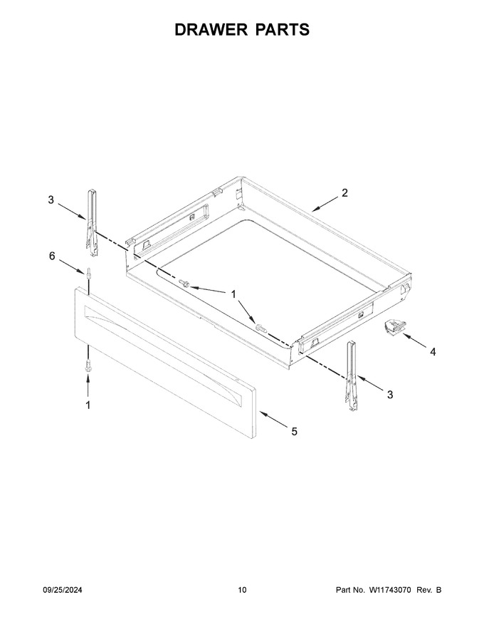 Diagram for WFES5030RW0