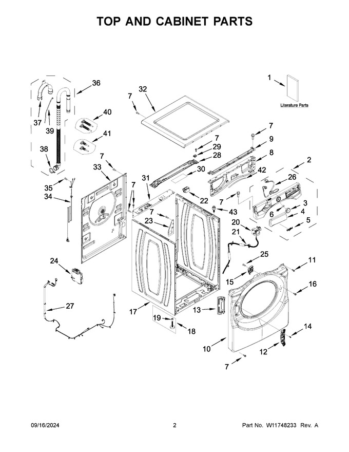 Diagram for WFW5720RU0