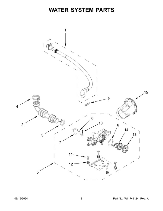 Diagram for WFW6720RW0