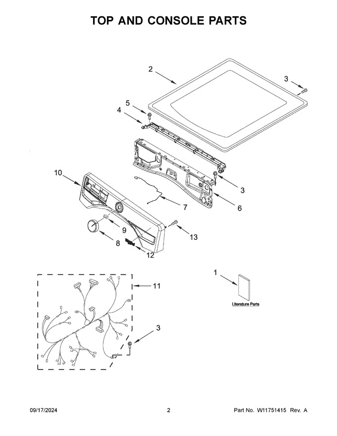 Diagram for WGD5220RW0