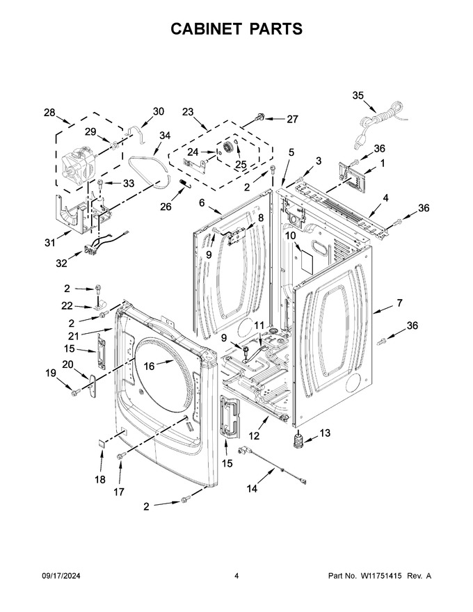 Diagram for WGD5220RW0