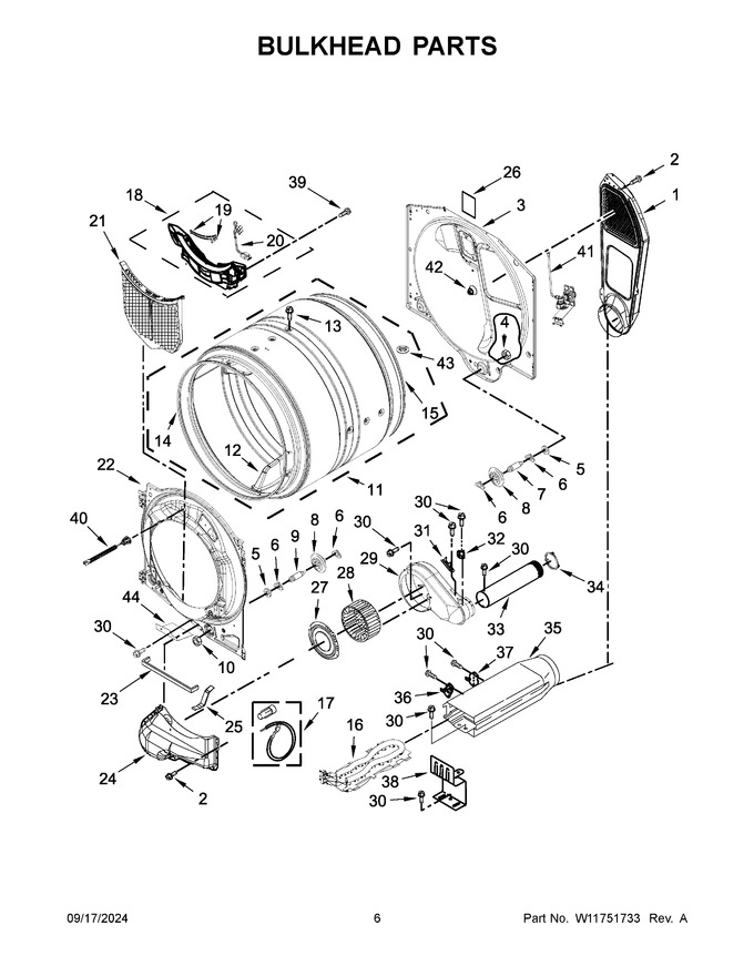 Diagram for YWED6720RW0