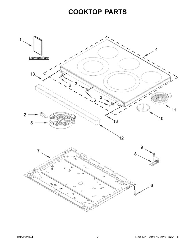 Diagram for YWFES5030RZ0
