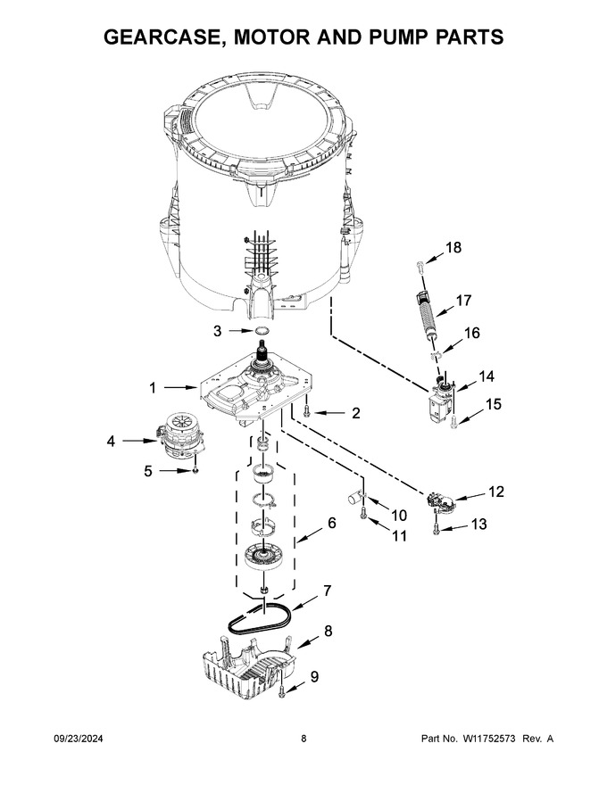 Diagram for MVW6200KW4